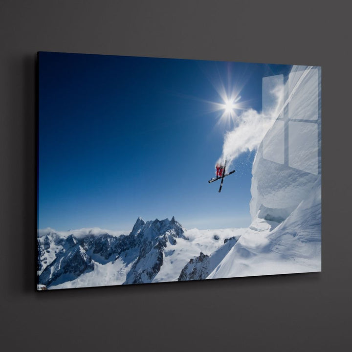 "The Jump" Acrylic Glass Art - Designity Art