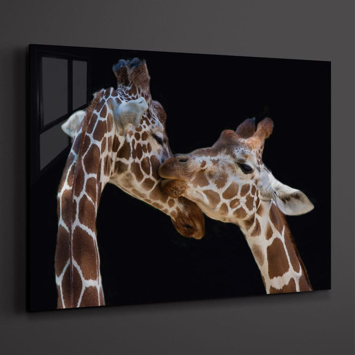 The Kiss Acrylic Glass Wall Art - Designity Art