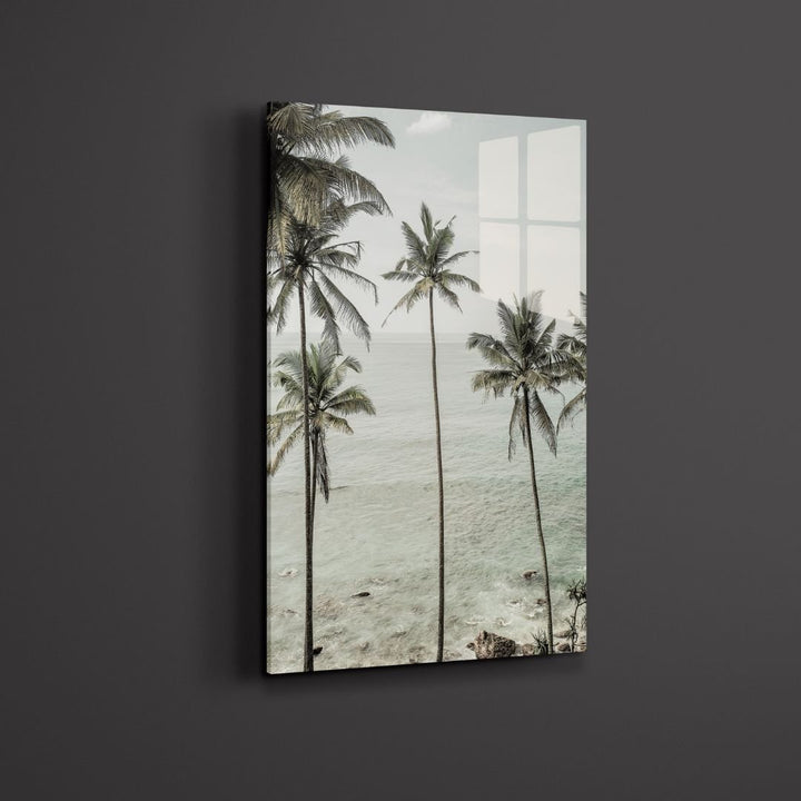 Tropical Dreams Acrylic Glass Art - Piece 1 - Designity Art