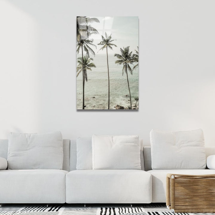 Tropical Dreams Acrylic Glass Art - Piece 1 - Designity Art