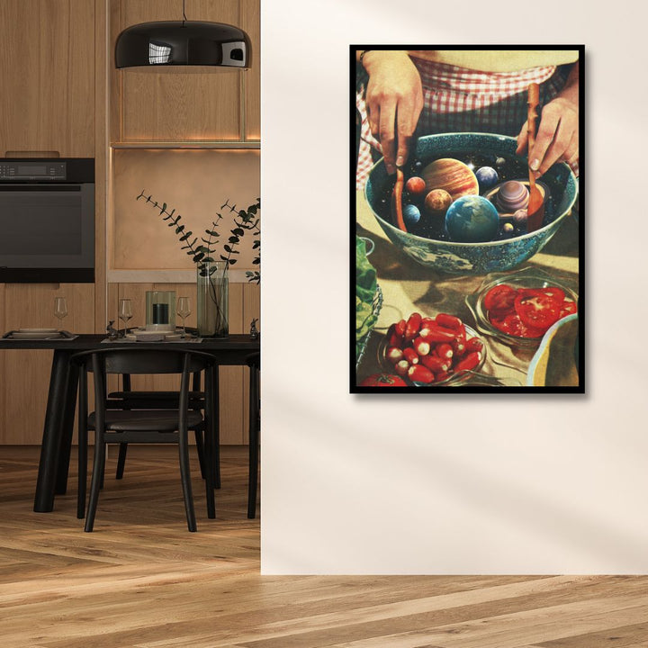 "Universal Toss" Kitchen Retro Art - Designity Art