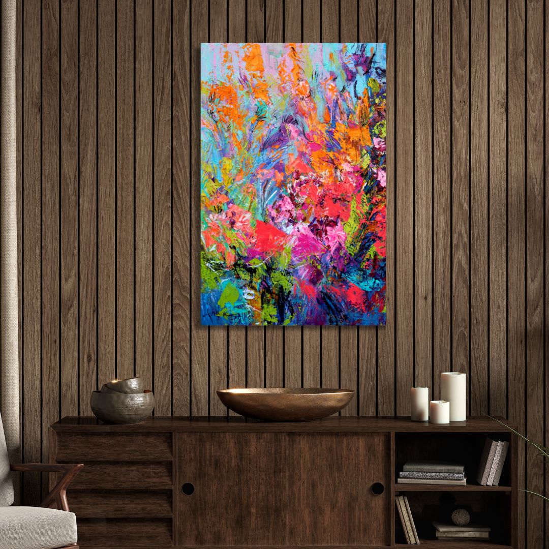 Vibrant Nature Symphony Art - Designity Art