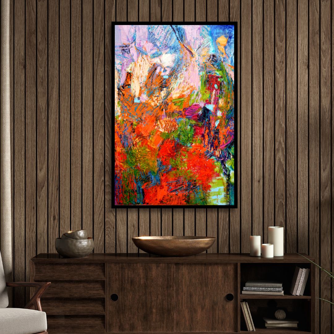 Vibrant Nature Symphony Art - Designity Art