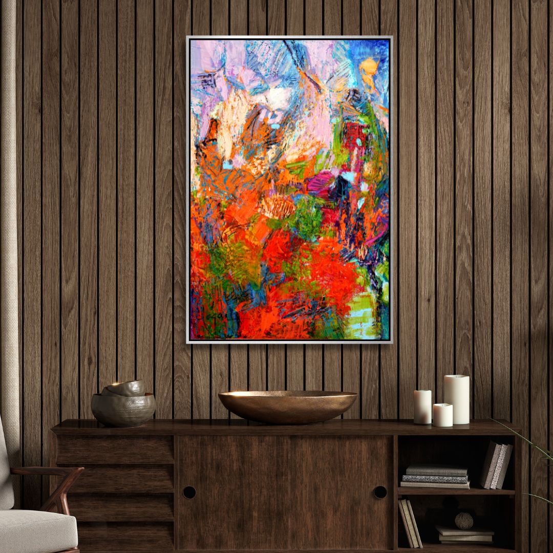 Vibrant Nature Symphony Art - Designity Art