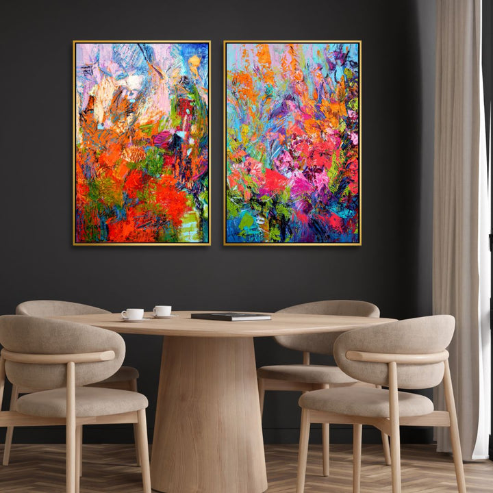 Vibrant Nature Symphony Art - Designity Art