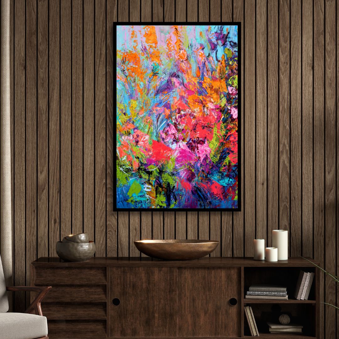 Vibrant Nature Symphony Art - Designity Art