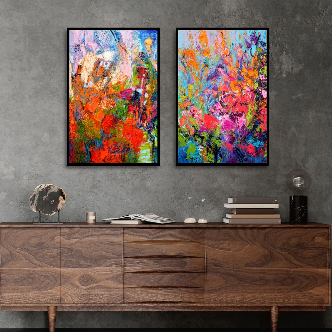 Vibrant Nature Symphony Art - Designity Art