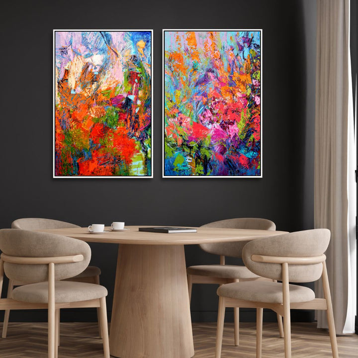 Vibrant Nature Symphony Art - Designity Art