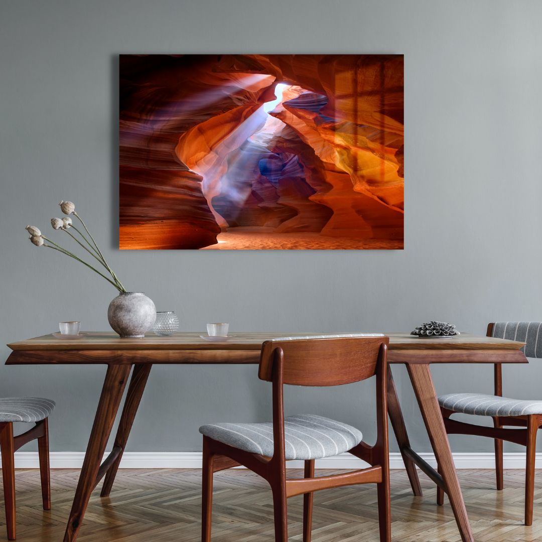 Antelope Canyon Acrylic Glass Art - Designity Art