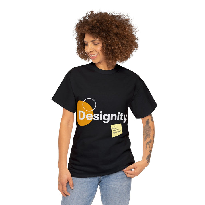 Can You Make the Logo Bigger? Creative Designer T-shirt