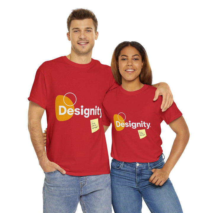 Can You Make the Logo Bigger? Creative Designer T-shirt