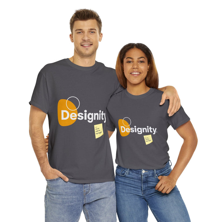 Can You Make the Logo Bigger? Creative Designer T-shirt