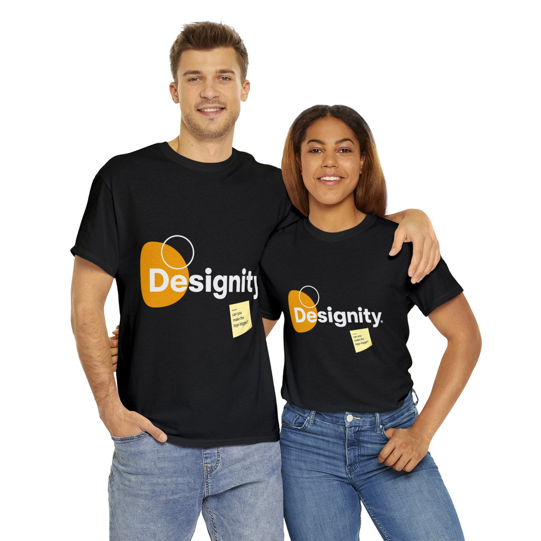 Can You Make the Logo Bigger? Creative Designer T-shirt