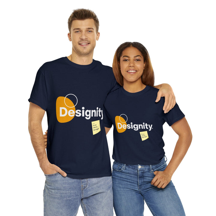 Can You Make the Logo Bigger? Creative Designer T-shirt