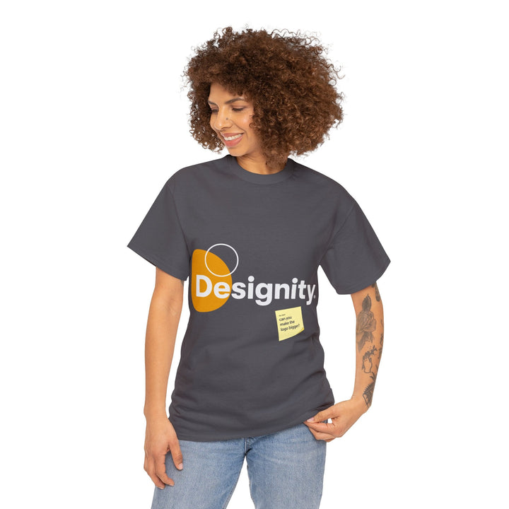 Can You Make the Logo Bigger? Creative Designer T-shirt