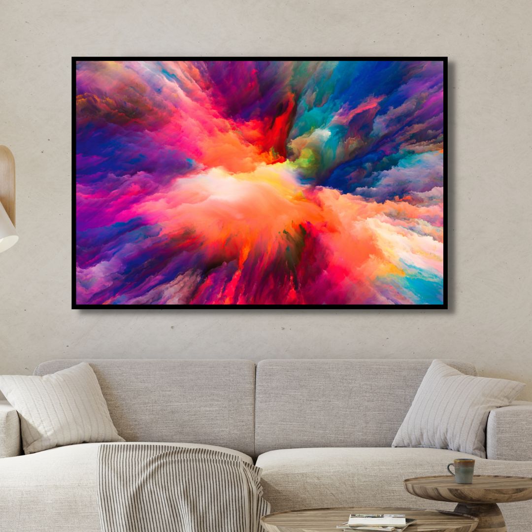 Color Splash Abstract Art - Designity Art