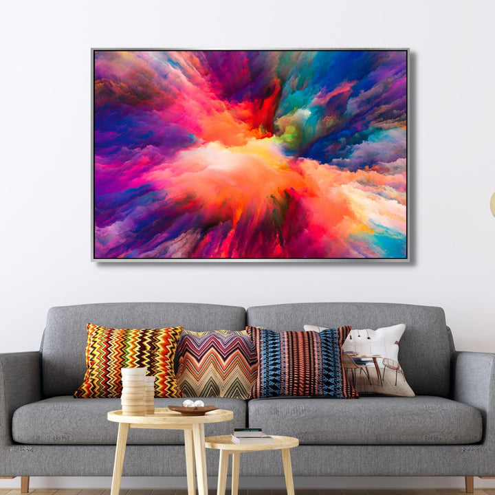 Color Splash Abstract Art - Designity Art