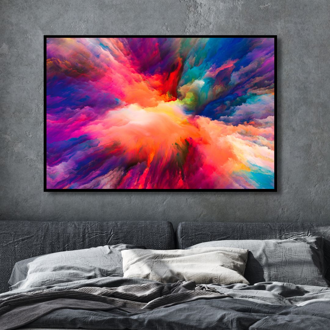 Color Splash Abstract Art - Designity Art