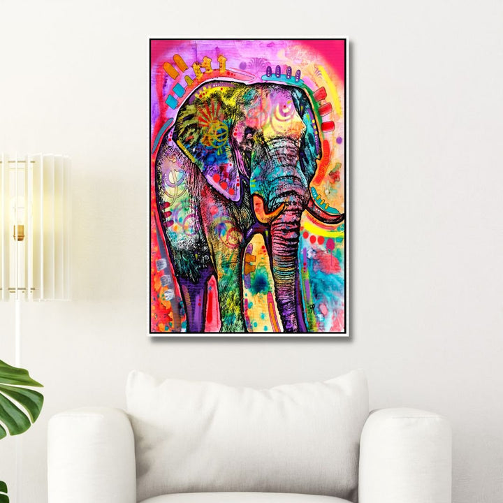 Colorful Elephant Pop Art - Designity Art