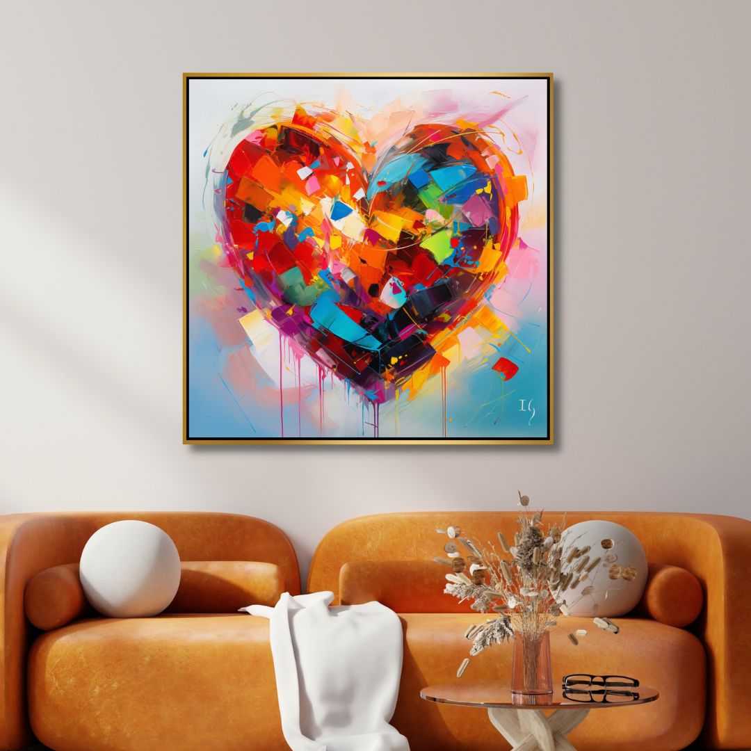 Colorful Emotions Canvas Art - Designity Art