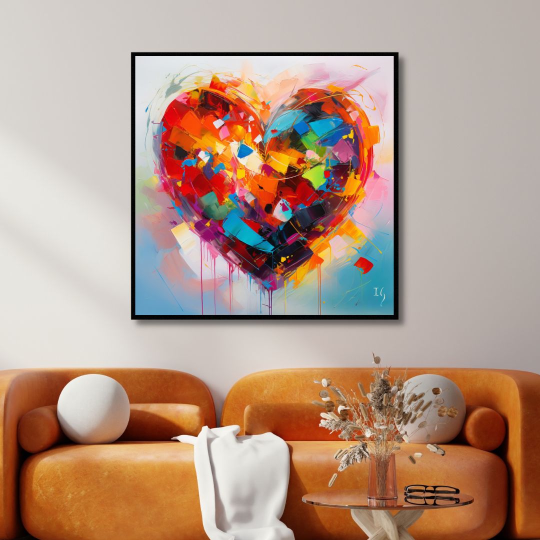 Colorful Emotions Canvas Art - Designity Art