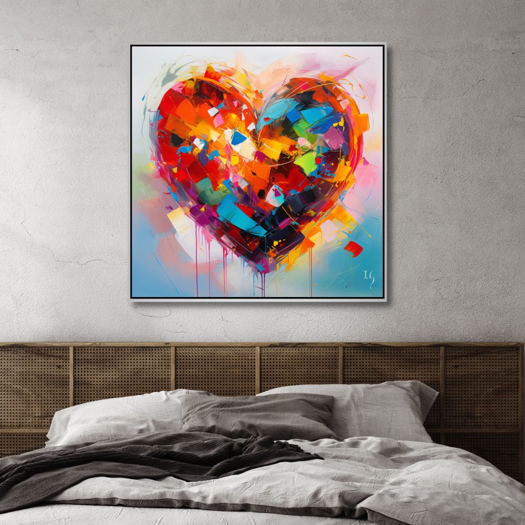 Colorful Emotions Canvas Art - Designity Art