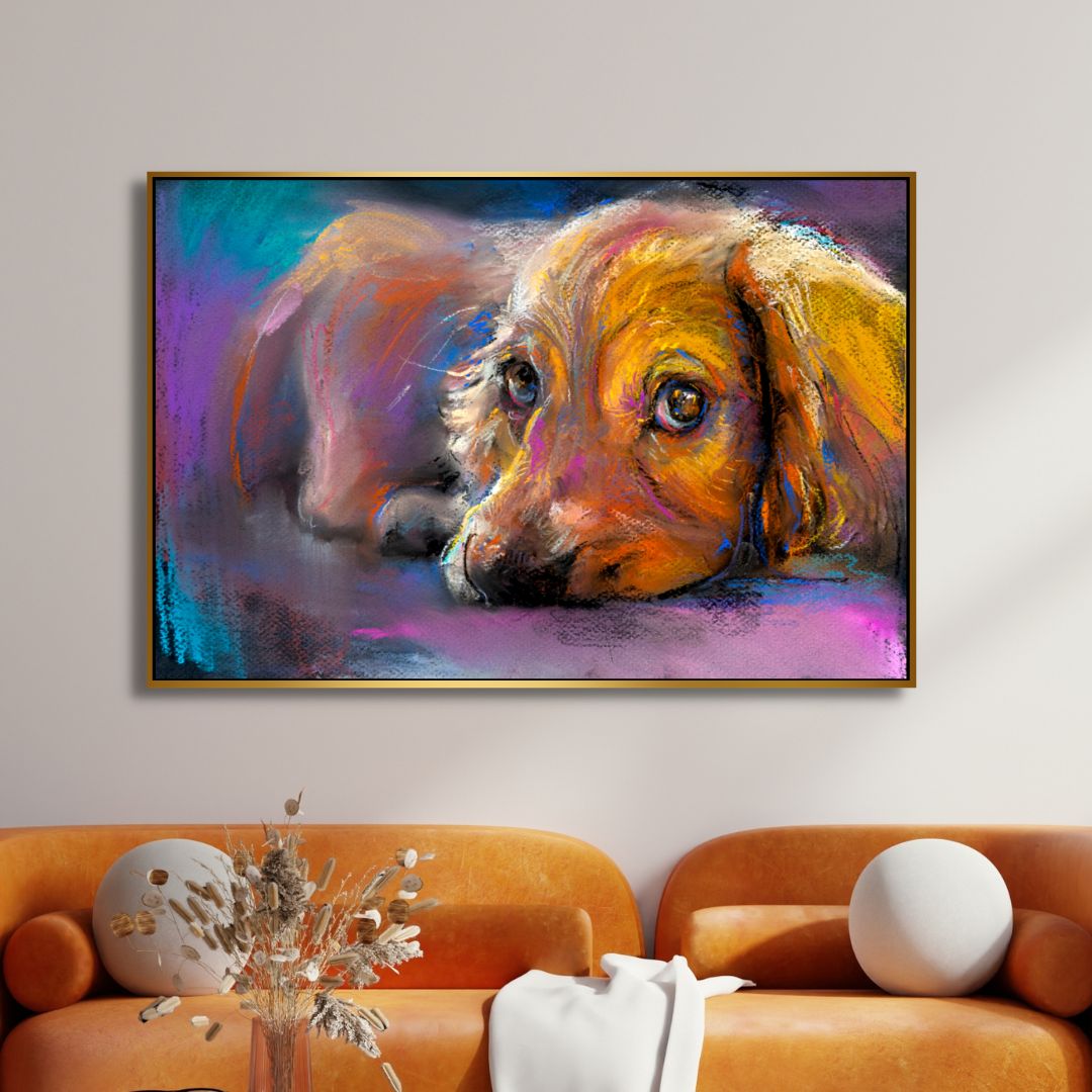 Dachshund Colorful Portrait Art - Designity Art