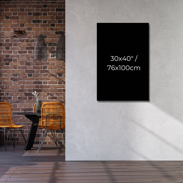 "Daily Walk" Abstract Canvas Wall Art - Designity Art