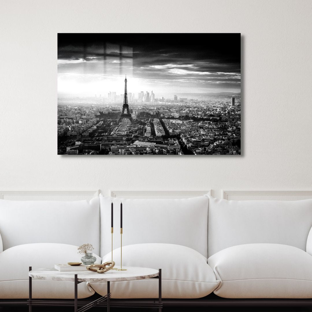 Eiffel Tower Acrylic Glass Wall Art - Designity Art