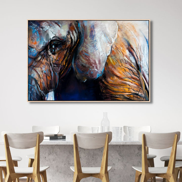 Elephant Portrait Art - Designity Art