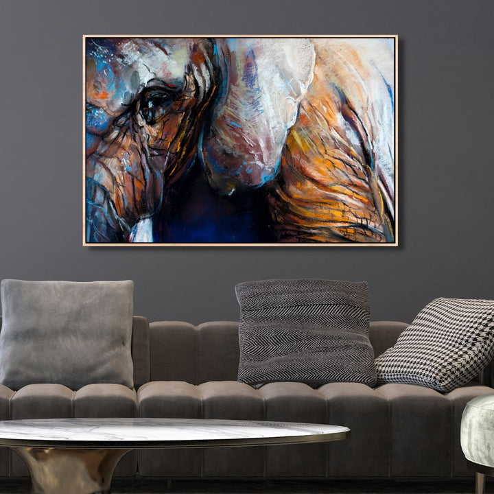 Elephant Portrait Art - Designity Art