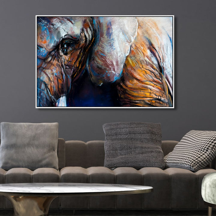 Elephant Portrait Art - Designity Art