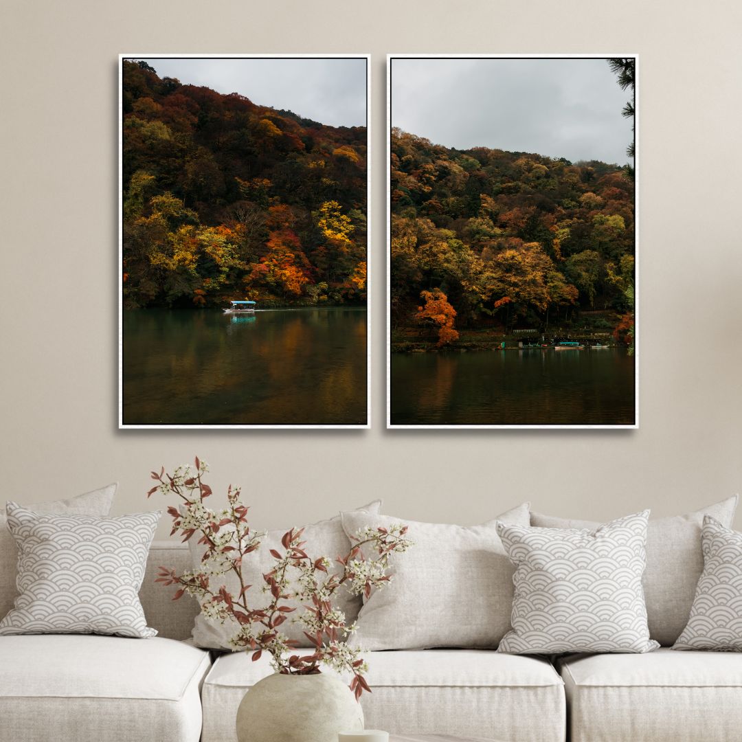 Fall View Canvas Art - Designity Art