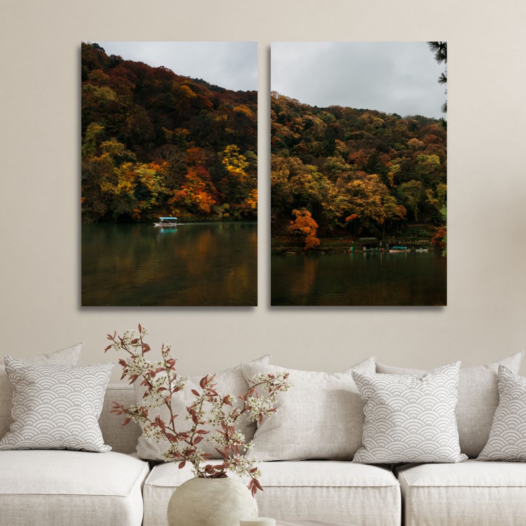 Fall View Canvas Art - Designity Art