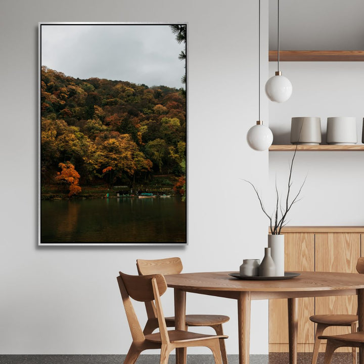 Fall View Canvas Art - Designity Art