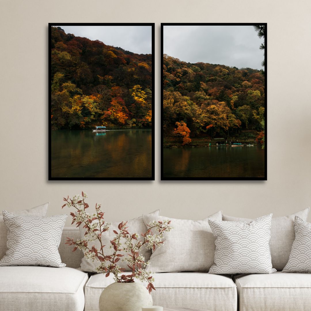 Fall View Canvas Art - Designity Art