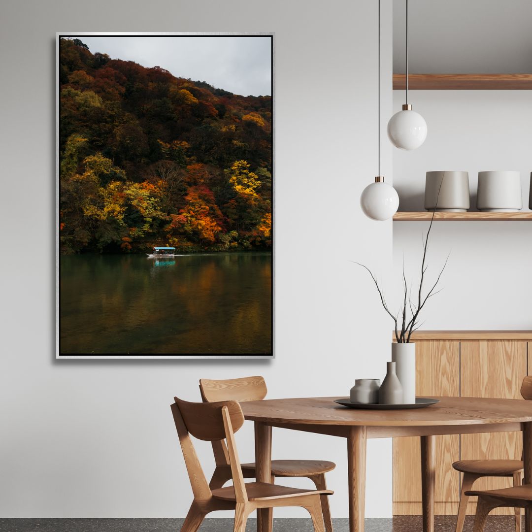 Fall View Canvas Art - Designity Art