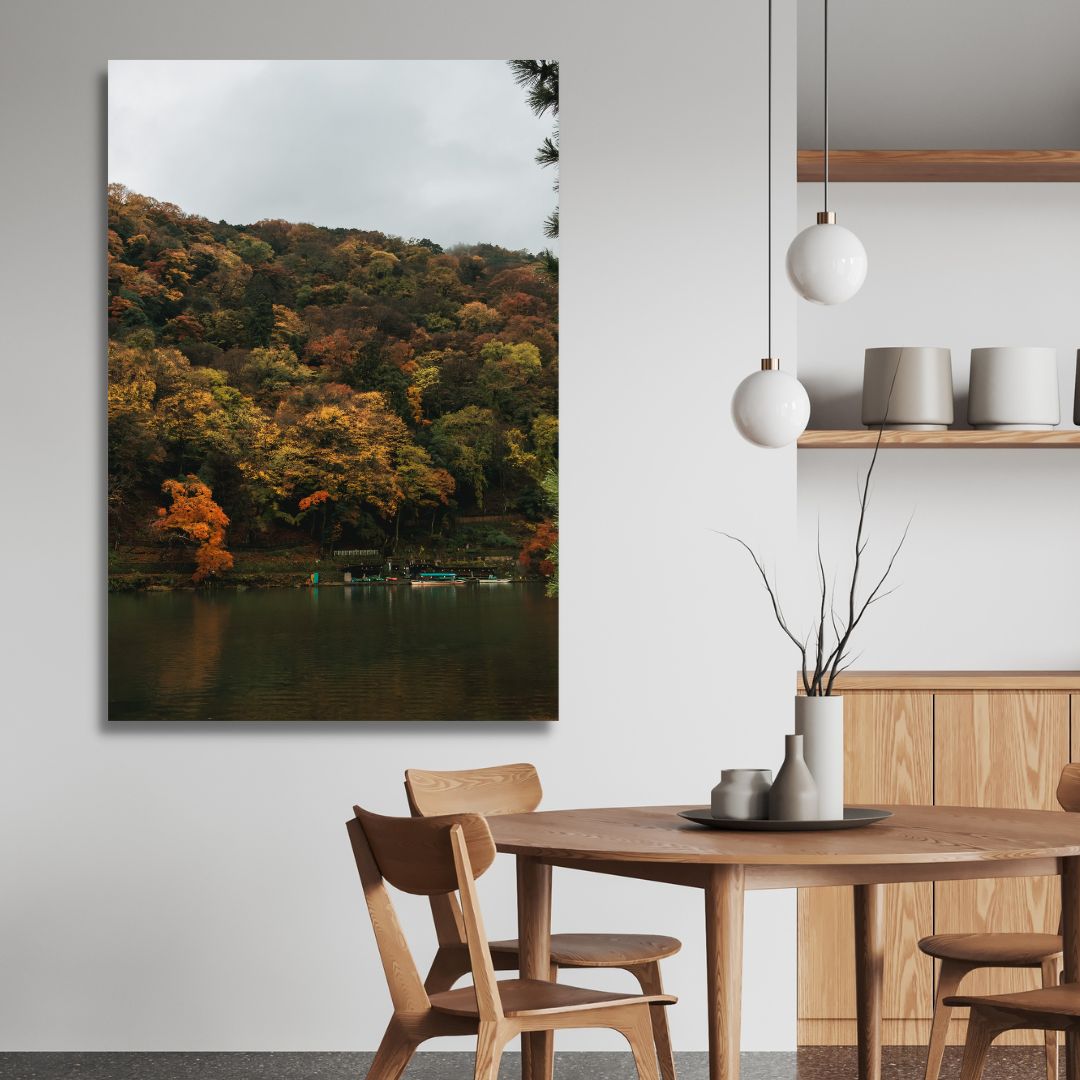 Fall View Canvas Art - Designity Art