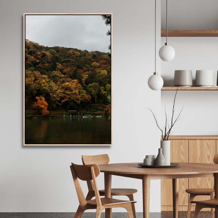 Fall View Canvas Art - Designity Art