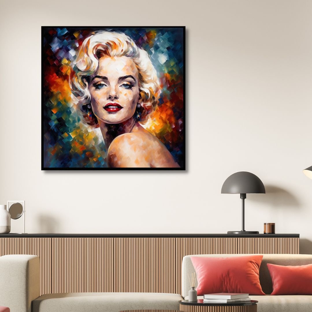 Marilyn Monroe Canvas Wall Art - Designity Art