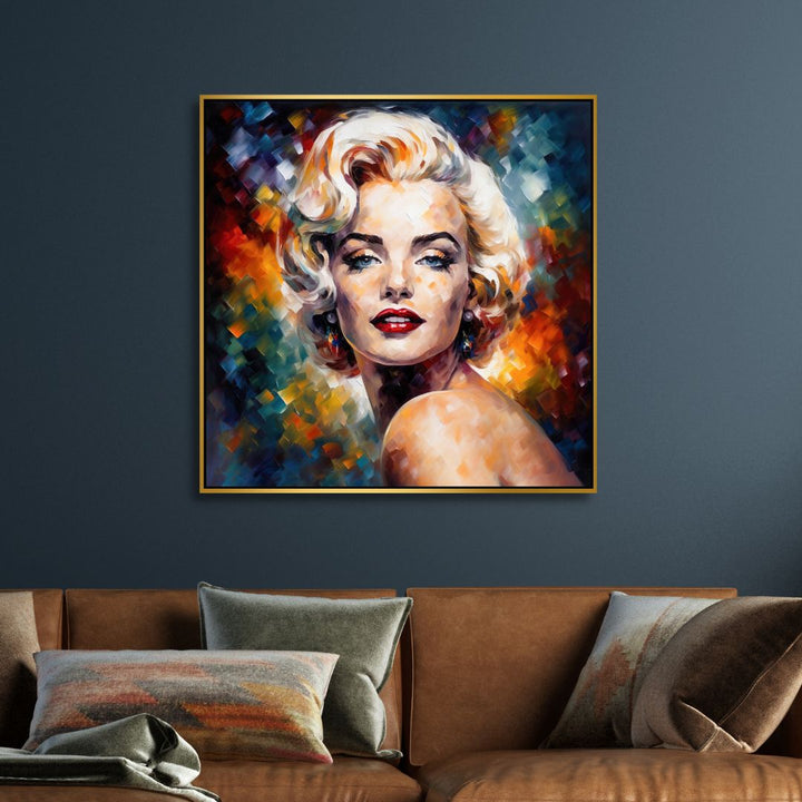 Marilyn Monroe Canvas Wall Art - Designity Art