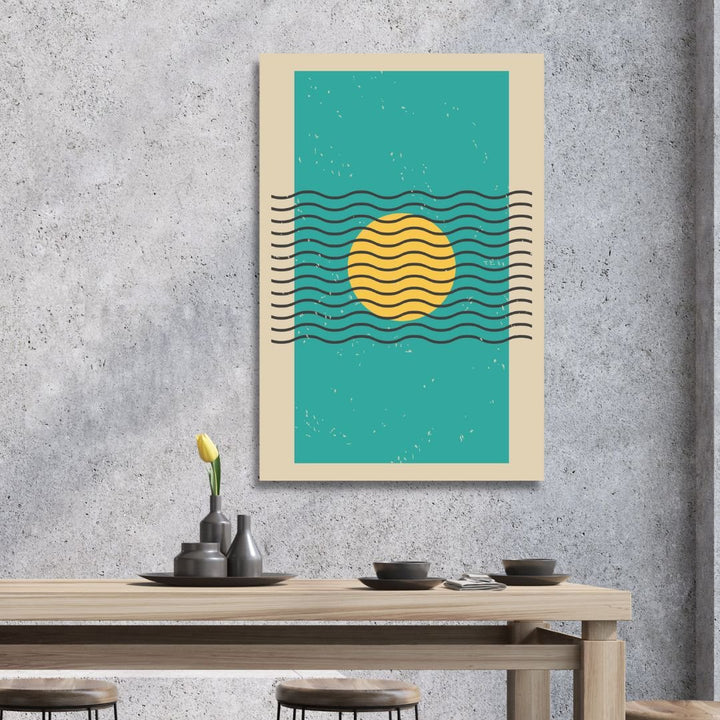 Minimal 20s Geometric Abstract Art - Designity Art