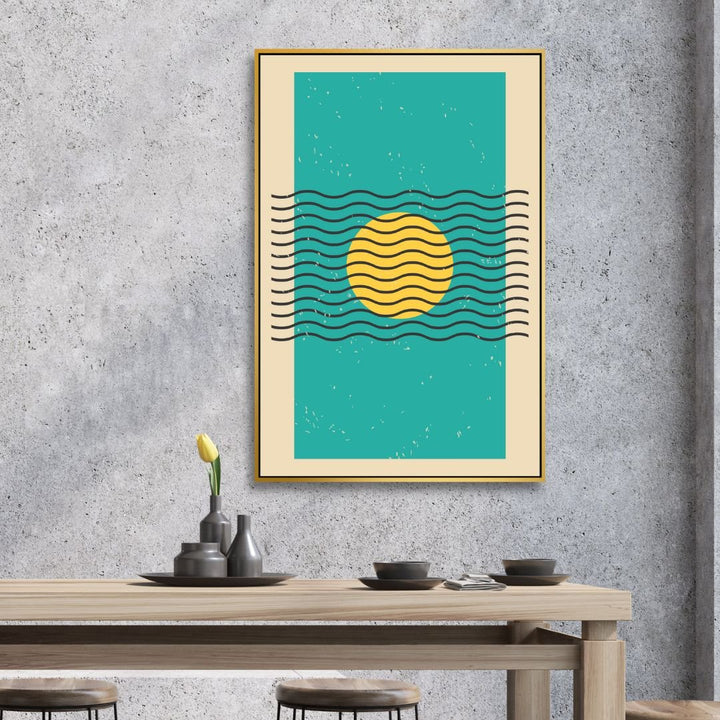 Minimal 20s Geometric Abstract Art - Designity Art