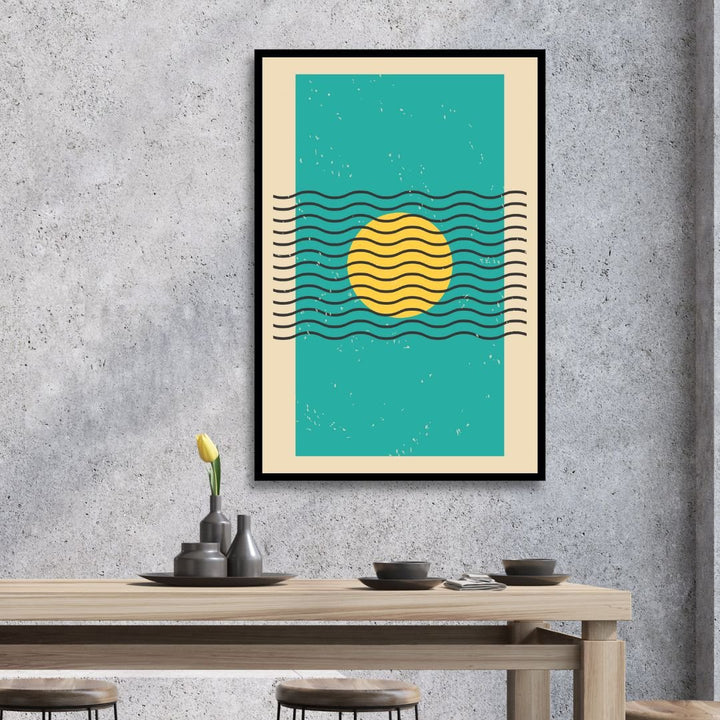 Minimal 20s Geometric Abstract Art - Designity Art