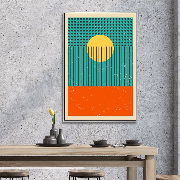 Minimal 20s Geometric Abstract Art - Designity Art