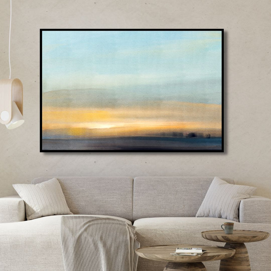 Minimalist Landscape Abstract Art - Designity Art