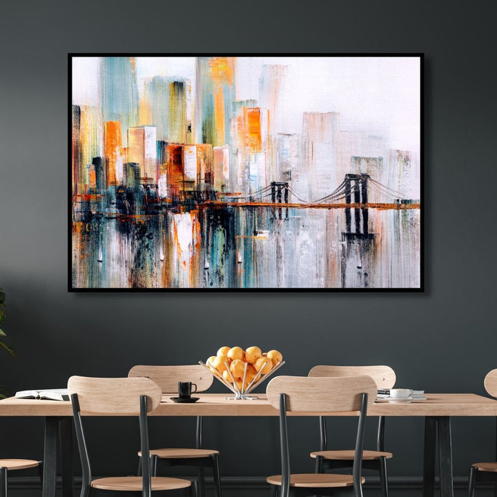 New York City Abstract Art - Designity Art