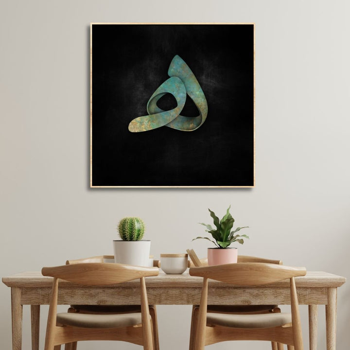 Persian Calligraphy/Typography Abstract Canvas Art - Designity Art