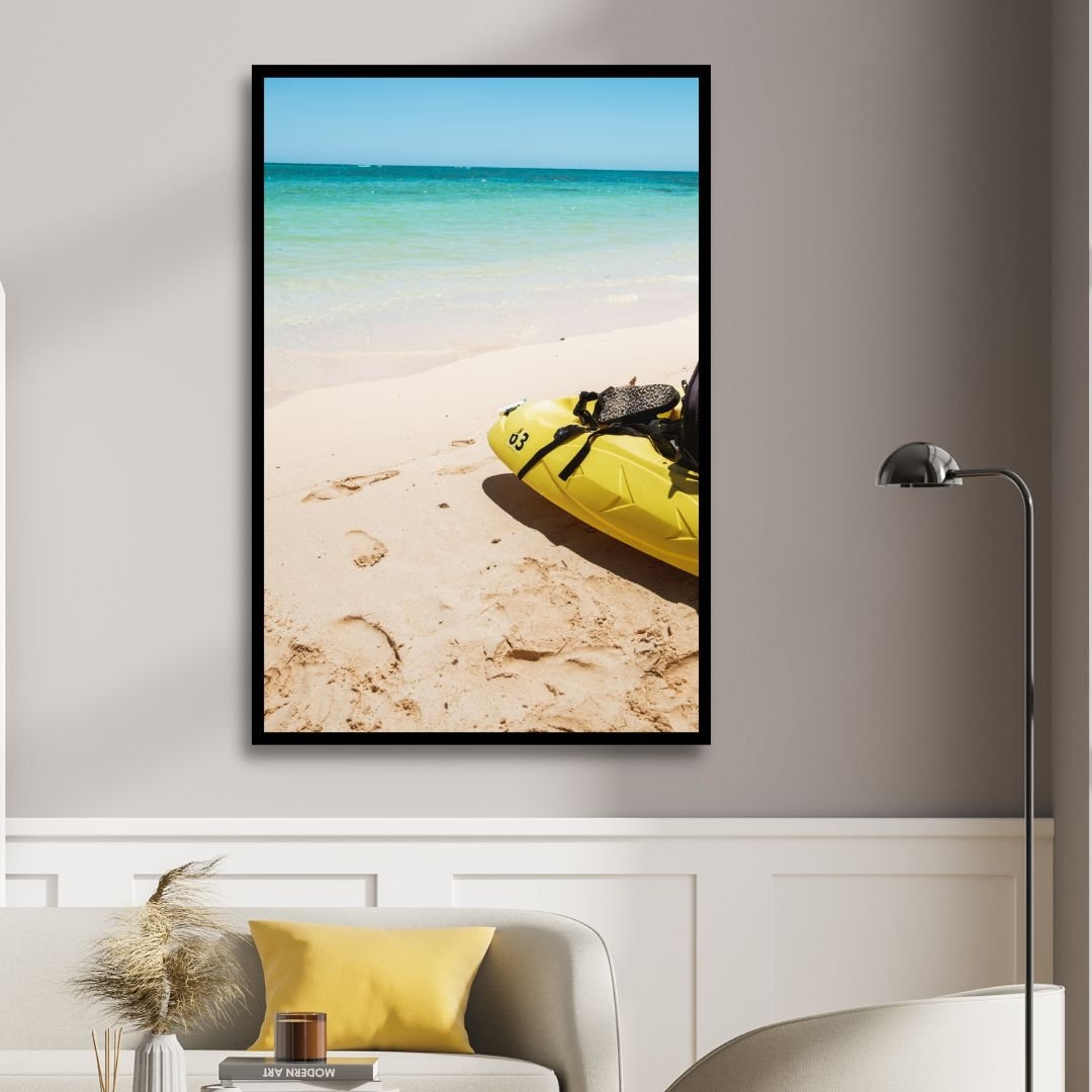 The Beach Canvas Art - Designity Art