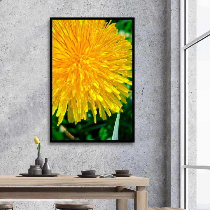 Yellow Dandelions Photography Art - Designity Art